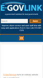 Mobile Screenshot of egovlink.com